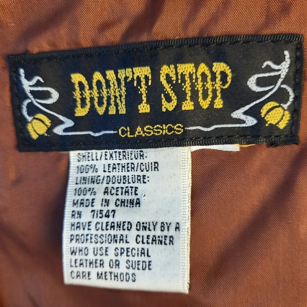 Dont Stop vintage don